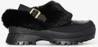 Black Trace FFF Rubber Clogs