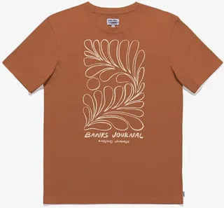 Banks Journal Rowan Standard Tee Shirt - Brown