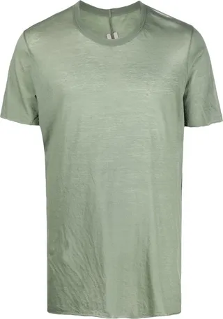 semi-sheer jersey-cotton T-Shirt