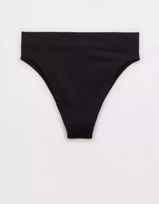 Aerie Seamless High Waisted Mom Underwear