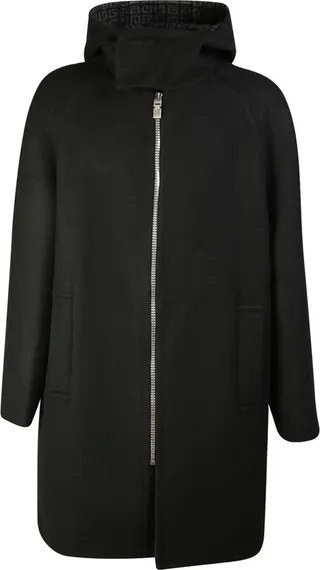 Givenchy 4G Motif Hooded Coat