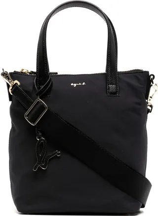 Logo-Plaque Tote Bag
