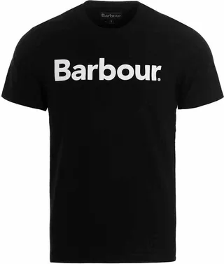 Barbour Logo Printed Crewneck T-Shirt