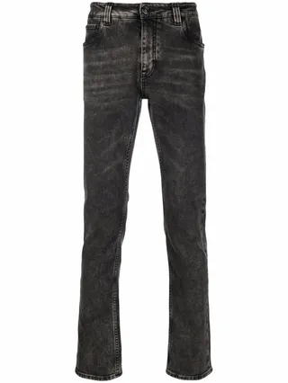 Straight-Leg Skinny Jeans