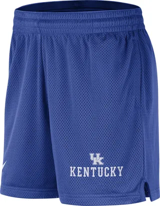 Kentucky Nike Men's Dri-FIT College Knit Shorts in Blue