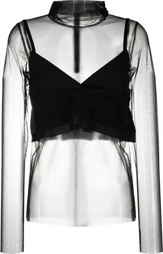 Layered Long-Sleeve Top