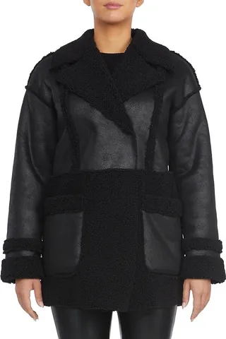 Raymonde Faux Shearling Coat