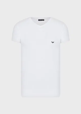 Basic V-neck underwear T-shirt