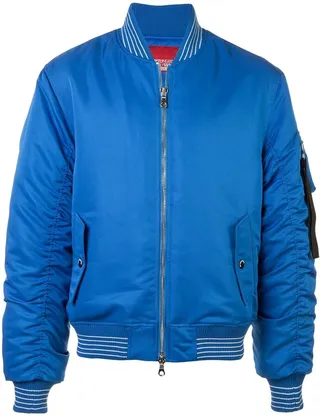 Cookie Cookie print bomber jacket