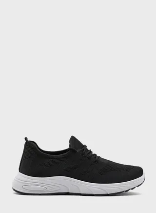 Textured Knit Comfort Sneaker
