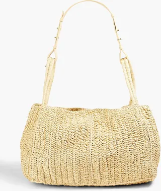 The Busket raffia tote
