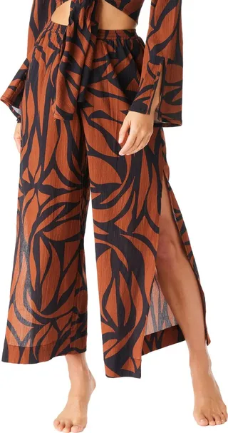 Slit Side Crop Pants