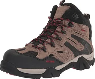 WOLVERINE Men's Wilderness Waterproof Composite Toe Mid Hiker Hiking Boot