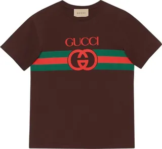 logo-print cotton T-shirt