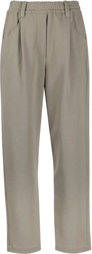 Straight-Leg Trousers