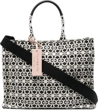 Never Without monogram tote bag