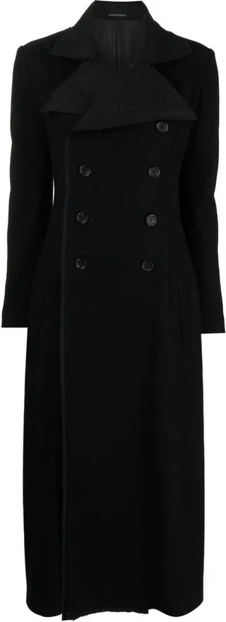 Double-Breasted Long Coat