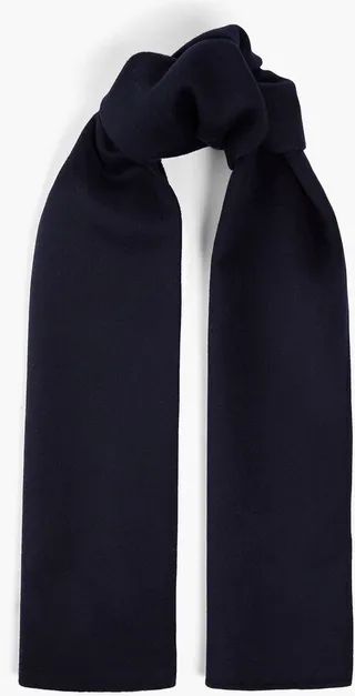 Wool and cashmere-blend scarf