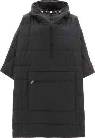 Elisabetta Franchi Maxi-Pocket Padded Cape