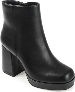 Journee Collection Women's Mollie Platform Booties Women's Shoes