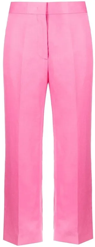 Cropped Tailored Trousers