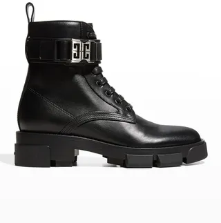 Terra Lace-Up Combat Boots