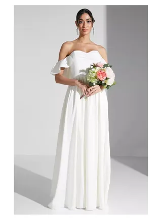 White Bridal Dress-Little Mistress