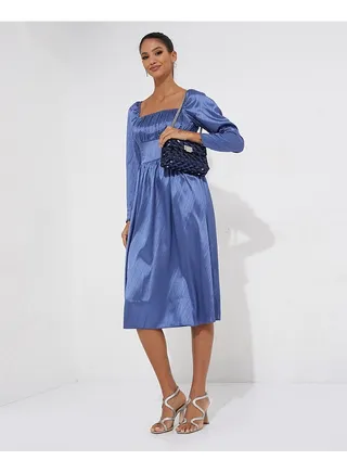 Little Mistress Blue Milkamid Dress