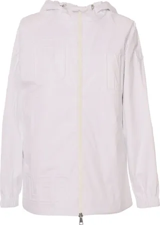 Moncler Logo Patch Hooded Jacket