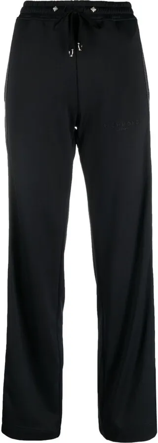 Drawstring Straight-Leg Trousers