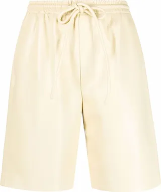 Karate drawstring knee-length shorts