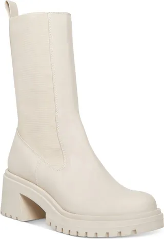 Steve Madden Women's Hesitant Lug-Sole Chelsea Booties