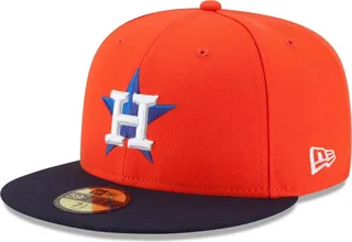 New Era Men's Houston Astros Alternate Authentic Collection On-Field 59FIFTY Fitted Hat