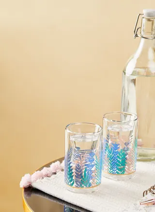 Set Of 2 Double Walled Teacups