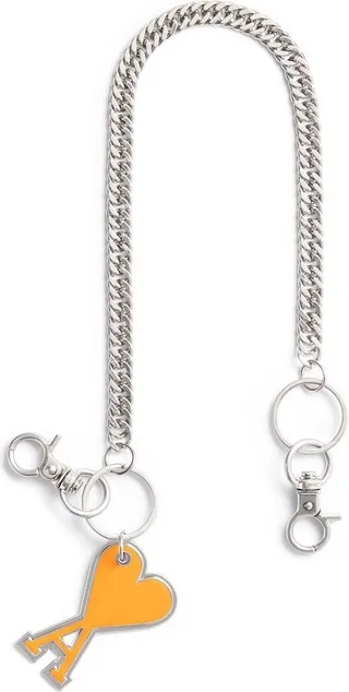 Logo-Charm Keychain