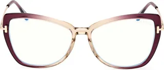 55mm Butterfly Blue Light Blocking Glasses