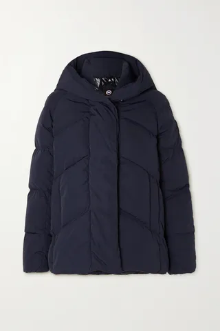 Canada Goose - Marlow Hooded Quilted Ventera Down Jacket - Blue