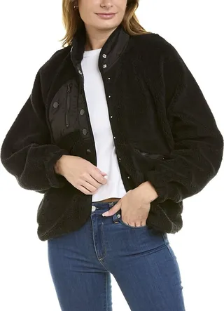 Lea & Viola Teddy Bomber Jacket