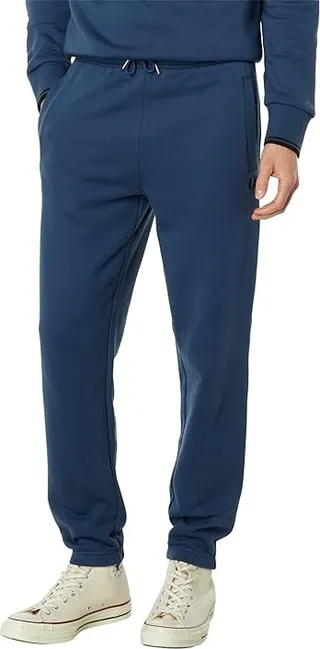 Fred Perry Loopback Sweatpants (Midnight Blue) Men's Casual Pants