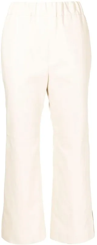 High Waist Cropped Trousers