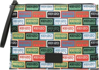 Logo-Print Pouch