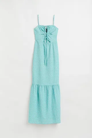 Long Cut-out Dress
