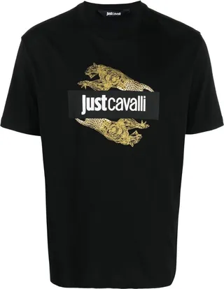 logo-print T-shirt