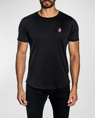 Men's NFT Embroidered Pima Cotton T-Shirt