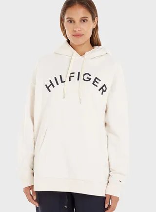Logo Drawstring Hoodies