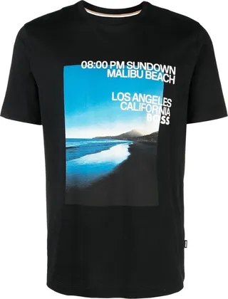 graphic-print short-sleeve T-shirt