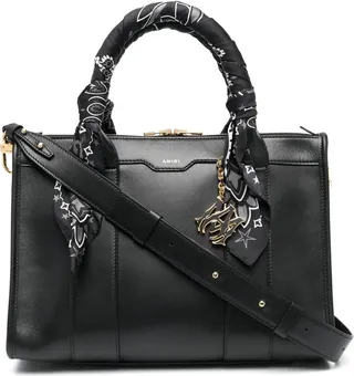 Bandana-Handle Detail Tote Bag