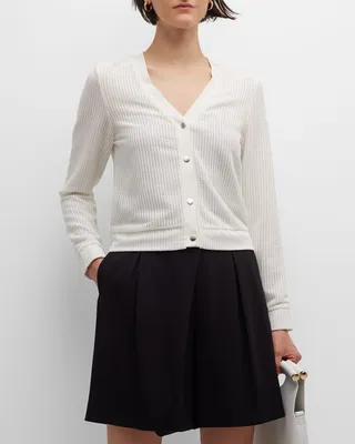 Snap-Front Mesh Jacket