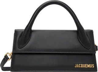 Jacquemus Black 'Le Chiquito Long' Bag