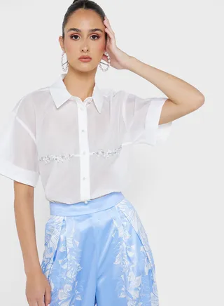Button Down Top